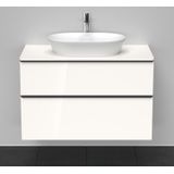 Badmeubel Duravit D-Neo Wand 100x55x64.4 cm Hoogglans Wit