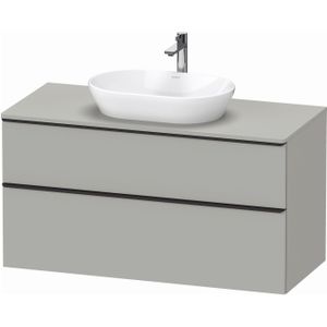 Badmeubel Duravit D-Neo Wand 120x55x64.4 cm Mat Betongrijs