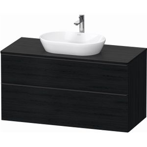 Badmeubel duravit d-neo wand 120x55x64.4 cm mat eiken zwart