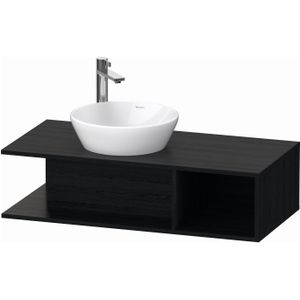 Badmeubel duravit d-neo wand 100x48x26 cm rechts mat eiken zwart