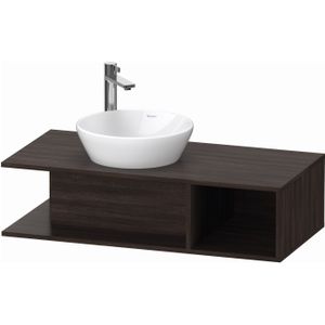 Badmeubel duravit d-neo wand 100x48x26 cm rechts mat kastanje