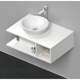 Duravit D-Neo wastafelonderkast 80x26x55cm wit Mat de492801818