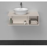 Badmeubel duravit d-neo wand 80x55x26 cm rechts mat taupe