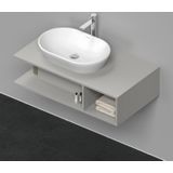 Badmeubel duravit d-neo wand 100x55x26 cm rechts mat betongrijs