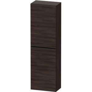 Hoge kast duravit d-neo kolomkast wand 132 cm linksdraaiend mat kastanje (donker)