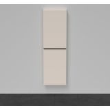 Duravit D-Neo halfhoge kast 40x24x132cm Linksdraaiend Taupe Mat de1318l9191