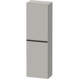 Hoge Kast Duravit D-Neo Kolomkast Wand 132 cm Rechtsdraaiend Mat Betongrijs Duravit