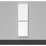 Duravit D-Neo halfhoge kast 40x24x132cm Rechtsdraaiend wit Mat de1318r1818