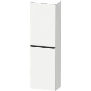 Hoge Kast Duravit D-Neo Kolomkast Wand 132 cm Rechtsdraaiend Mat Wit