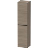 Hoge Kast Duravit D-Neo Kolomkast Wand 176 cm Linksdraaiend Mat Terra Eiken Duravit