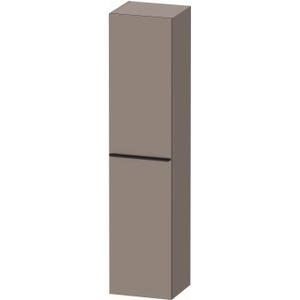 Hoge Kast Duravit D-Neo Kolomkast Wand 176 cm Linksdraaiend Mat Basalt