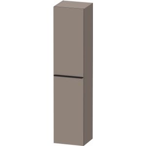 Hoge kast duravit d-neo kolomkast wand 176 cm rechtsdraaiend mat basalt