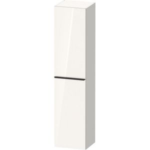 Hoge kast duravit d-neo kolomkast wand 176 cm rechtsdraaiend hoogglans wit