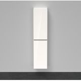 Hoge kast duravit d-neo kolomkast wand 176 cm linksdraaiend hoogglans wit