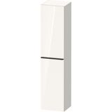 Hoge kast duravit d-neo kolomkast wand 176 cm linksdraaiend hoogglans wit