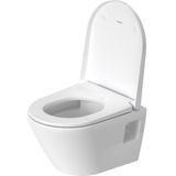 Duravit D-Neo hangtoilet compact met hygiëneglaze 37x48x40cm Wit