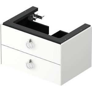 Duravit - White Tulip, Waschtischunterbau wandhängend, Breite 684 x