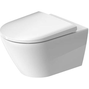 Duravit D-Neo Toilet Set Hangend - 370x540x400mm - Wit - Glanzend