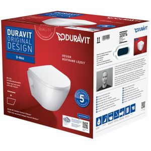 Duravit D-Neo Toilet Set Hangend - 370x480x400 mm