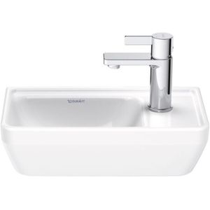 Fontein Duravit D-Neo Inbouw Met Kraanvlak 1 Kraangat 40 cm Hoogglans Wit