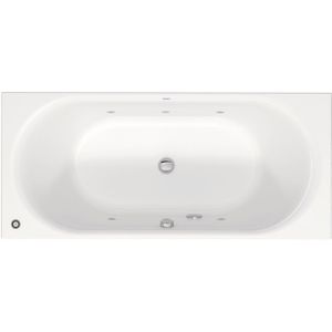 Whirlpool Duravit D-Neo Inbouw Duo 180x80x48.5 cm Wit