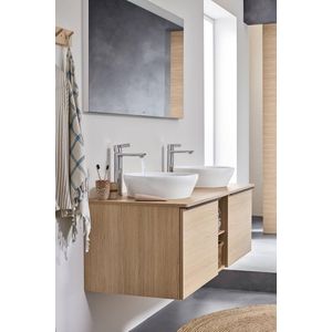 Waskom duravit d-neo opbouw rond 40 cm hoogglans wit