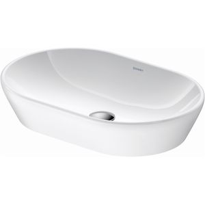 Waskom duravit d-neo opbouw ovaal 60x40x12.5 cm hoogglans wit