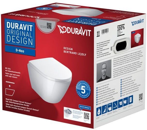 Duravit D-Neo Closetcombinatie 45880900A1