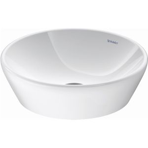 Waskom duravit d-neo wondergliss opbouw rond 40 cm hoogglans wit