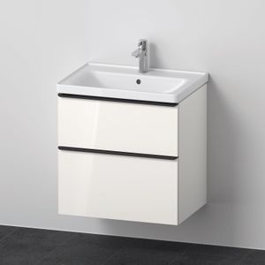 Badkamermeubelset Duravit D-Neo Wastafel Keramiek 65x48x62.5 cm Hoogglans Wit