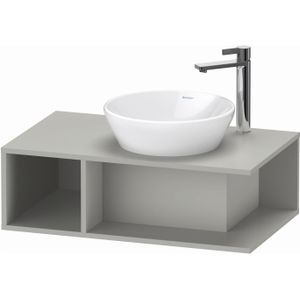 Badmeubel Duravit D-Neo Wand 80x48x26 cm Links Mat Betongrijs Duravit