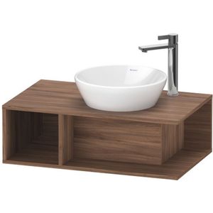 Badmeubel duravit d-neo wand 80x48x26 cm links mat noten