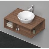 Badmeubel duravit d-neo wand 80x55x26 cm links mat noten