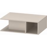 Badmeubel duravit d-neo wand 80x55x26 cm links mat taupe