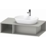 Badmeubel duravit d-neo wand 100x55x26 cm links mat betongrijs