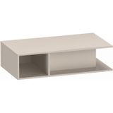 Badmeubel Duravit D-Neo Wand 100x55x26 cm Links Mat Taupe Duravit