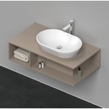 Badmeubel duravit d-neo wand 100x55x26 cm links mat linnen