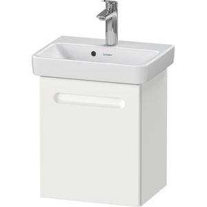 Wastafelonderkast duravit no.1 met 1 deur rechts 39x34.6x47.8 cm met geïntegreerde greep mat wit