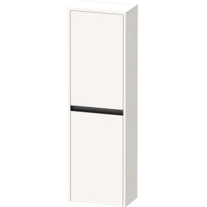 Duravit Ketho.2 Halfhoge kast 40x24x132cm 2 Rechtsdraaiende deuren Spaanplaat wit supermat k21319r84840000