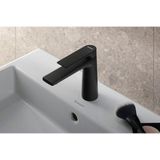 Duravit Tulum by Starck wastafelmengkraan 16.5cm zonder waste Messing Zwart mat TU1020002046