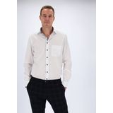 OLYMP - Luxor - Overhemd - Wit - 100% Katoen - Strijkvrij