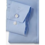 OLYMP - Luxor - Overhemd - Blauw - Modern Fit - Strijkvrij
