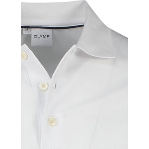 OLYMP Tendenz Polo shirt Korte mouw wit