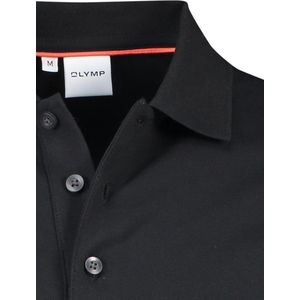 OLYMP Tendenz Polo shirt Korte mouw zwart