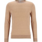 OLYMP Trui ronde halskameel, Effen