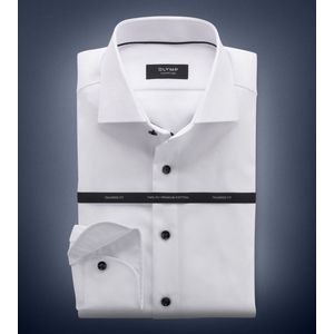 Olymp Signature Overhemd - Wit - Katoen - Formeel