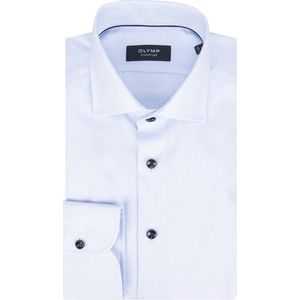 Olymp - Signature Savio - Licht Blauw - Overhemd - Tailored Fit - Premium Katoen