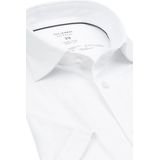 OLYMP - Level 5 24/Seven - Overhemd - Wit - Korte Mouw - Strijkvriendelijk