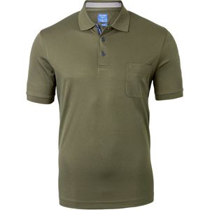OLYMP - Modern Fit Poloshirt - Donkergroen - Active Dry