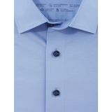 OLYMP - Luxor 24/Seven - Overhemd - Wit - Tricot - Strijkvriendelijk